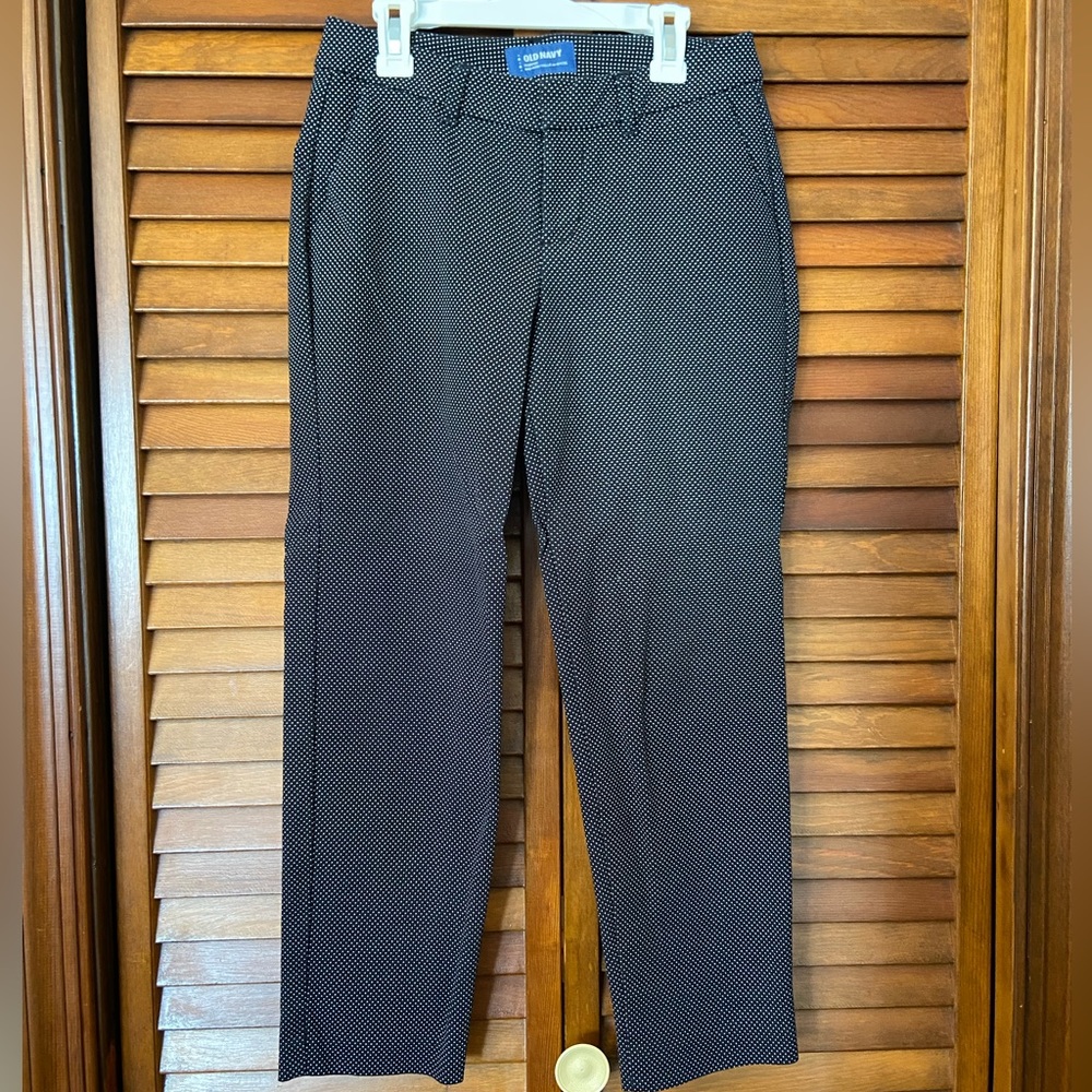 Black White Polka Dot Pants